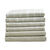 Torchons assortis coton tissé teint - lots (sable / blanc)