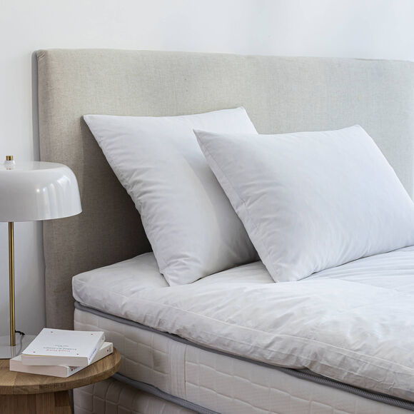 Natuurlijk, stevig hoofdkussen Dodo® met Proneem® antihuisstofmijtbehandeling (wit)