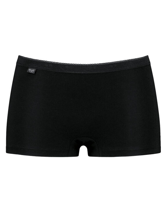 Short maxi Basic + - lot de 3 (noir)