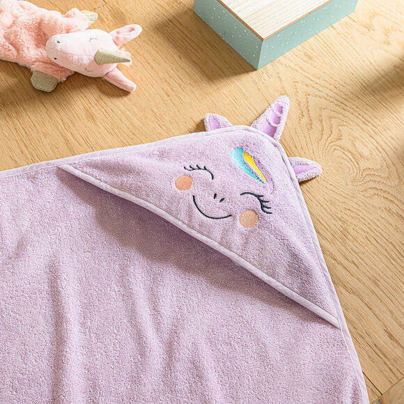 Eenhoorn babybadcape (parma)