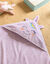 Eenhoorn babybadcape (parma)