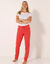 Pantalon jogging, molleton gratté (corail) Pantalon jogging, molleton gratté (corail)