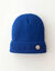 Muts met juweelknoop (blauw)