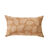 Housse de coussin imprimé petites feuilles - lot de 2 (oker)