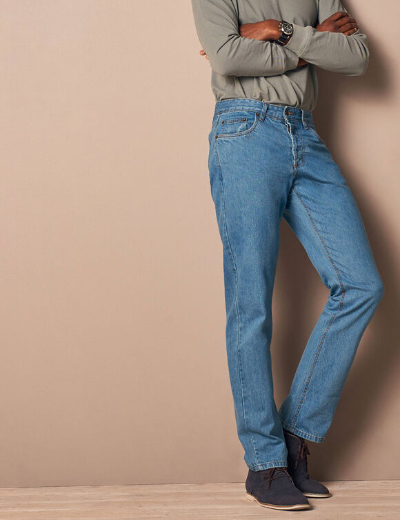 Jean authentique coupe droite - L28 (bleached)