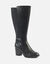 Bottes à talon MARTINA 2XL (noir)