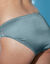 Slip in glanstricot en kant Avila - set van 2 (leiblauw + laguneblauw)