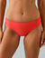 Bas de maillot de bain forme midi uni Solaro (grenadine)