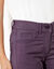 Rechte, figuurvormende broek &ndash; lange lengte, tussenmaat 78 cm (aubergine)