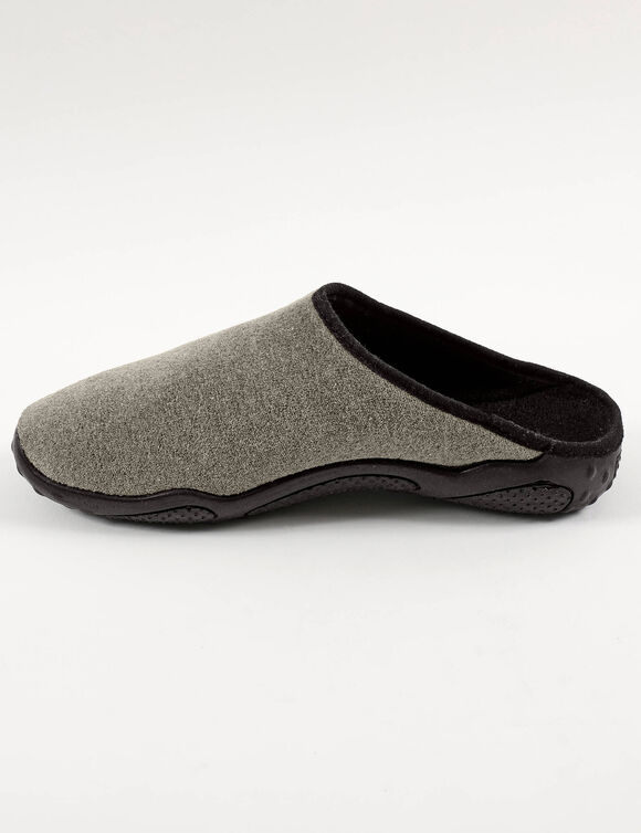 Mules homme Airplum®, semelles Airflex™ textile éponge (kaki)