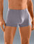 Effen shorty met elastische, overtrokken tailleband - set van 5 (zwart + grijs)