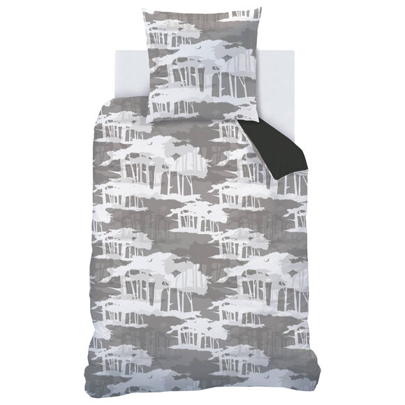 Parure de lit Naruto® coton (noir / orange)