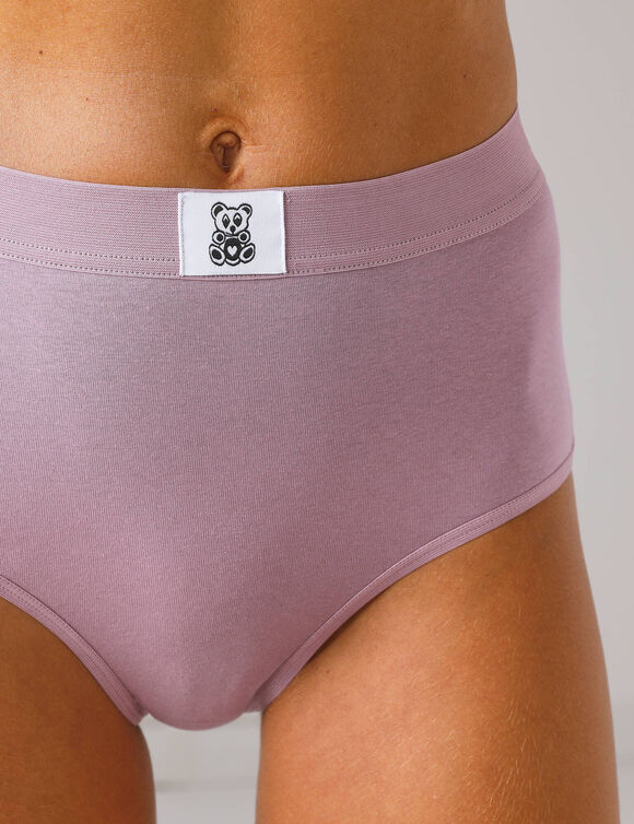 Culotte coton forme maxi "ourson" - lot de 10 (neutre)