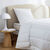 Ondersloop voor hoofdkussen, ondoorlatende pvc (wit)
