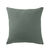 Housse de coussin unie bachette - lot de 2 (eucalyptus)