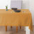 Nappe unie toucher peau de p&ecirc;che (curry)