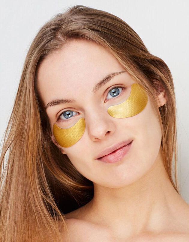 Patch oculaire hydrogel Infinigold - 30 paires (jaune)