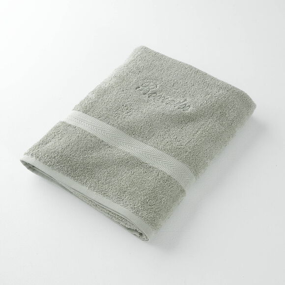 Collection serviettes de bain personnalis&eacute;es - confort moelleux 420 g/m&sup2; (tilleul)
