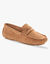 Mocassins in splitleer (beige)