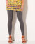 Legging met elastische taille (bronskleur)