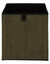 Cube de rangement pliable, velours côtelé (groen)