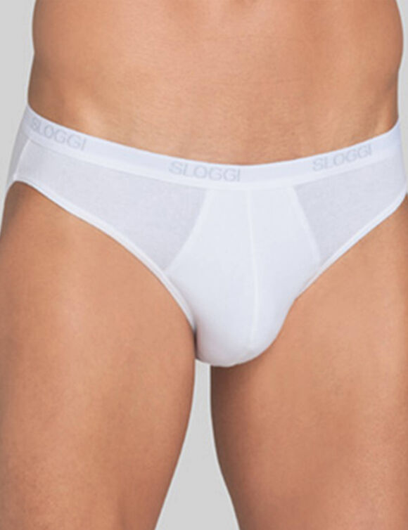 Slip fermé forme mini (blanc)