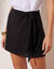 Short-rokje met bindlintjes (zwart)