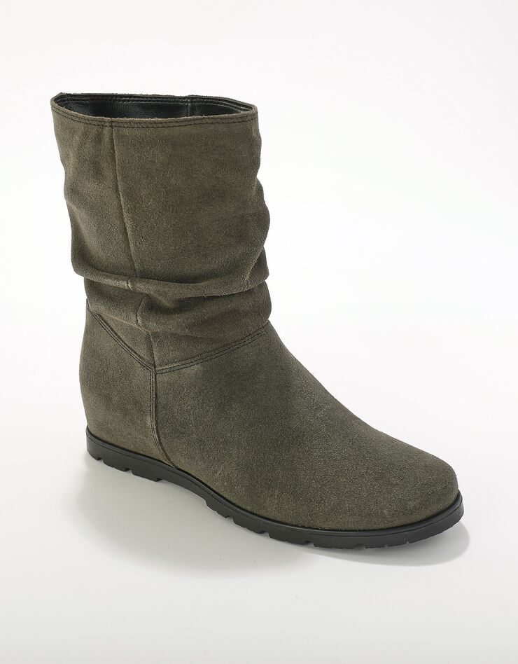 bottes plissées