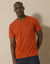 T-shirt met ronde hals en korte mouwen - set van 3 (oranje + aqua + paars)