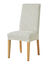 Housse de chaise extensible, motif tachet&eacute; graphique (beige)
