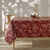 Nappe toile cirée imprimée Oliviers  (rouge)