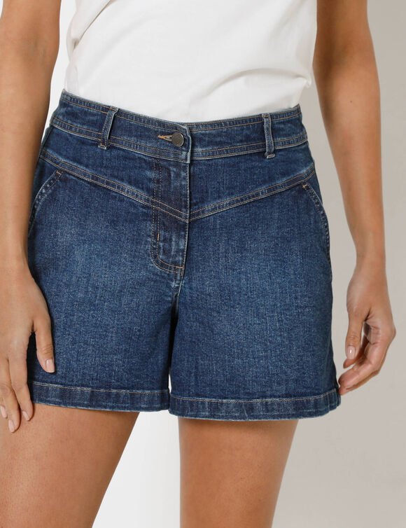 Short in jeans (stone)