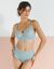 Soutien-gorge forme emboîtante tout en dentelle Lanai, avec armatures flexibles (vert)