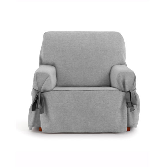 Housse fauteuil et canap&eacute; "Valentina" (gris clair)