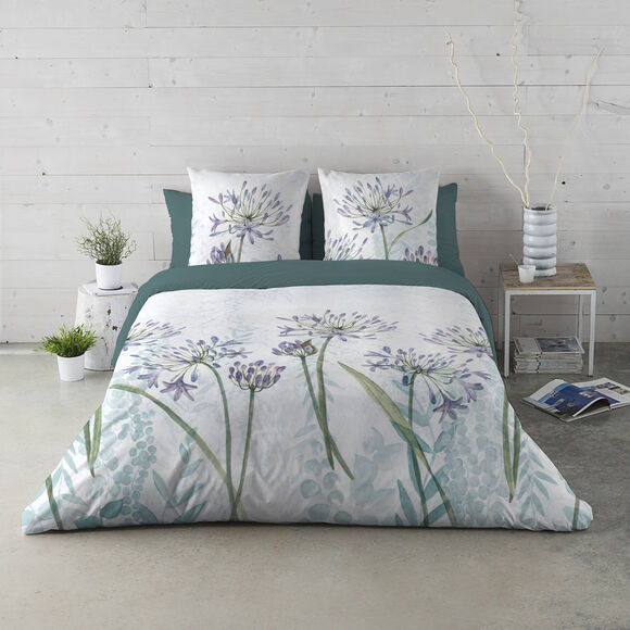 Linge de lit Gaëlle - coton (blanc)