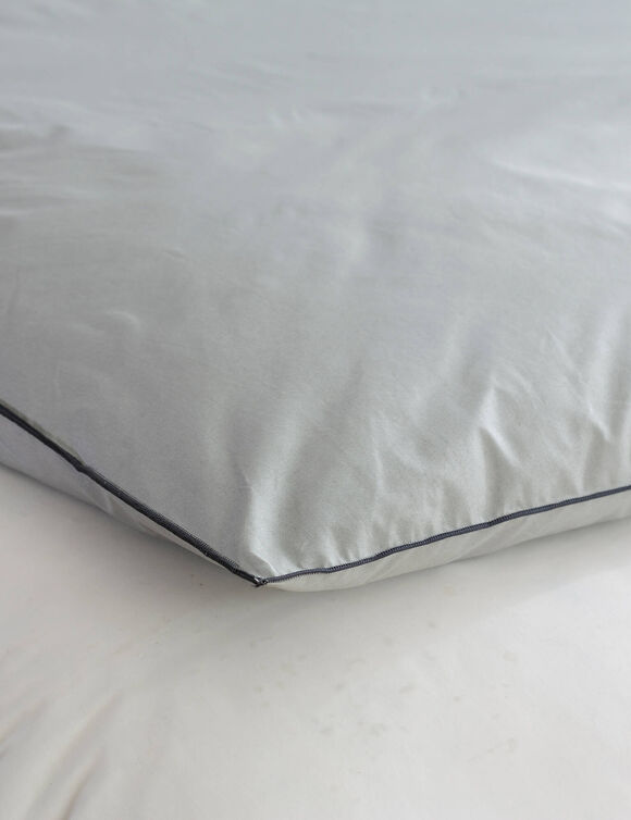 Édredon naturel duvet et plumettes qualité prestige (gris)