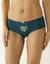 Shorty coton stretch imprimé "fleurs" - lot de 4 (bleu / vert)