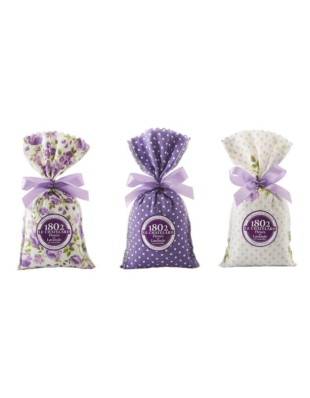 Sachets lavande - lot de 3 (coloris unique)