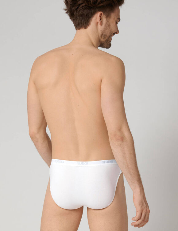 Gesloten slip in minimodel - set van 3 (wit)