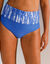 Zwemslip Gamao - moduleerbare tailleband (blauw / ecru)