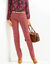 Rechte, figuurcorrigerende broek &ndash; klein postuur, tussenmaat 75 cm (terracotta)