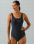 Maillot de bain 1 pi&egrave;ce sp&eacute;cial piscine (marine / bleu)