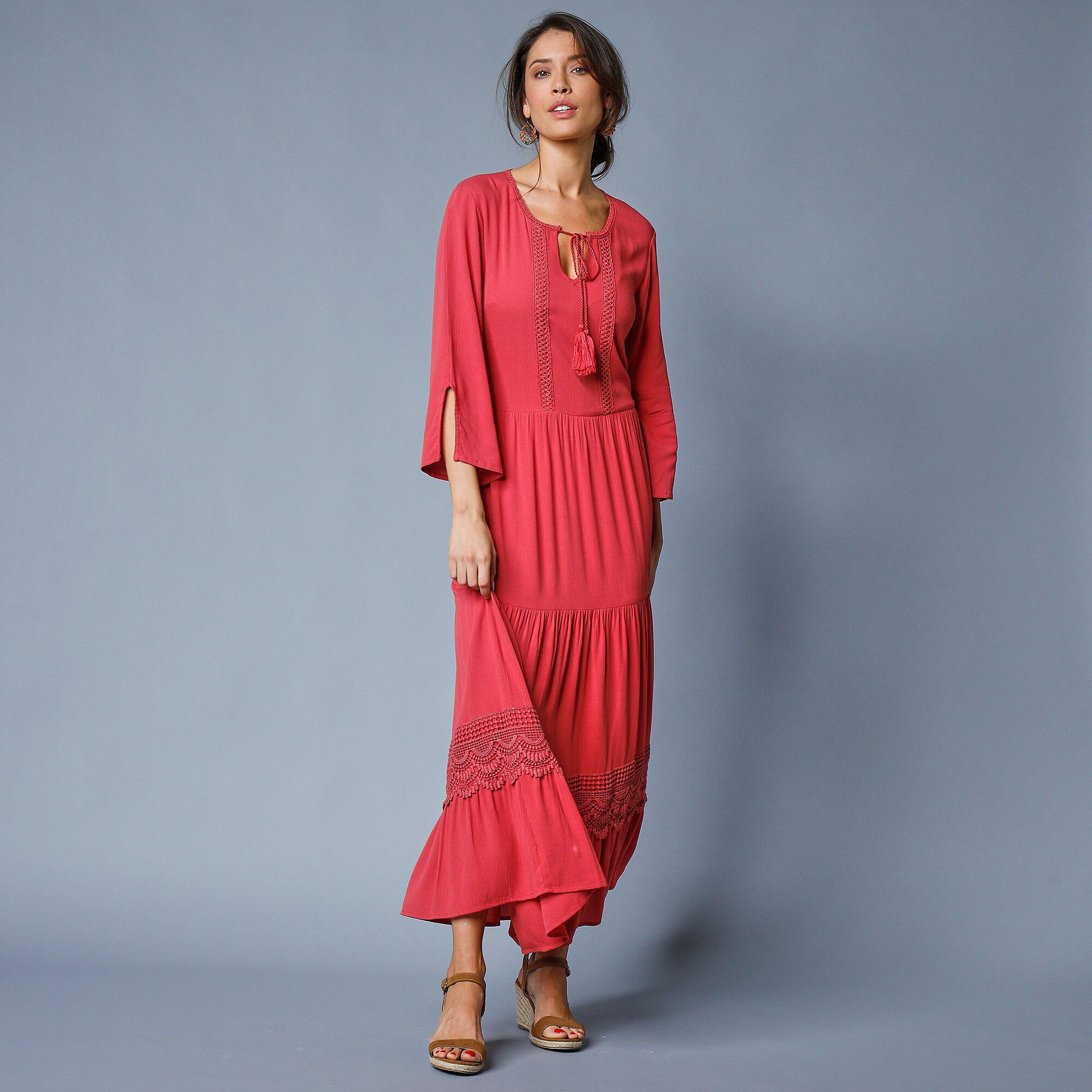 Blanche porte robe longue on sale