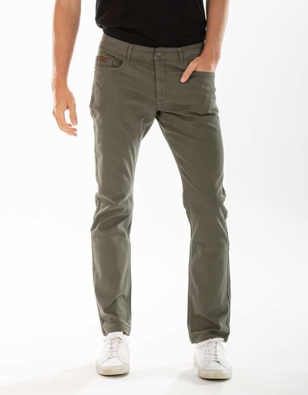 Rechte jeans RL70 Fibreflex®, gekleurd (kaki)