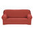 Housse préformée matelassée - fauteuils et canapés (terracotta)