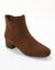 Boots in microvezel (chocolade)