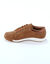 Tennis basses &agrave; lacets (marron)