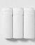 Maxislip met platte buik-effect - set van 3 (wit)