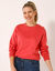 Sweat molleton uni (corail)