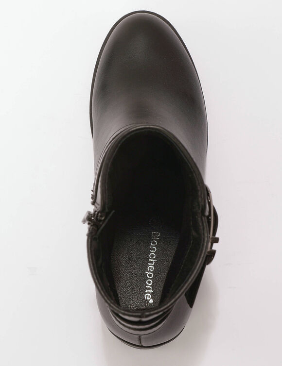 Boots &agrave; talon (noir)